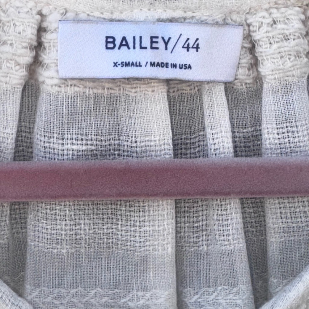 Women's Bailey/44 Top Blouse off shoulder Size XS White